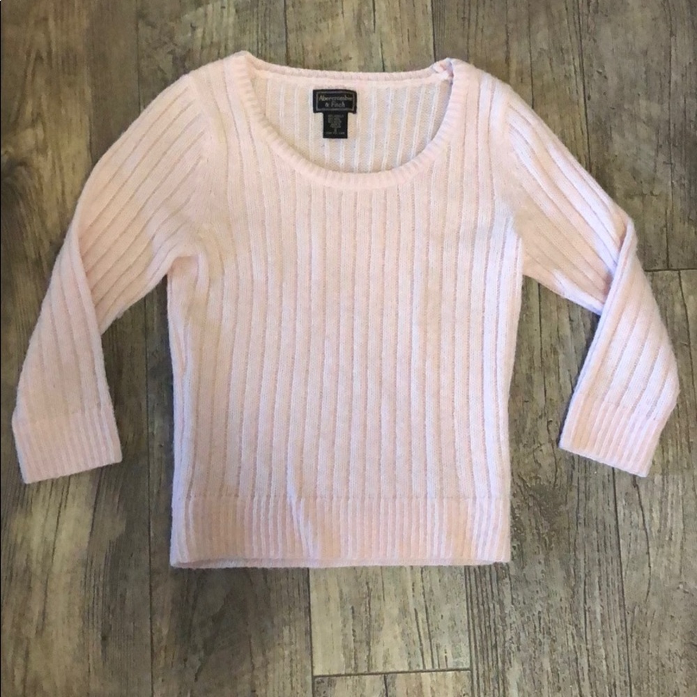 Abercrombie blush pink sweater